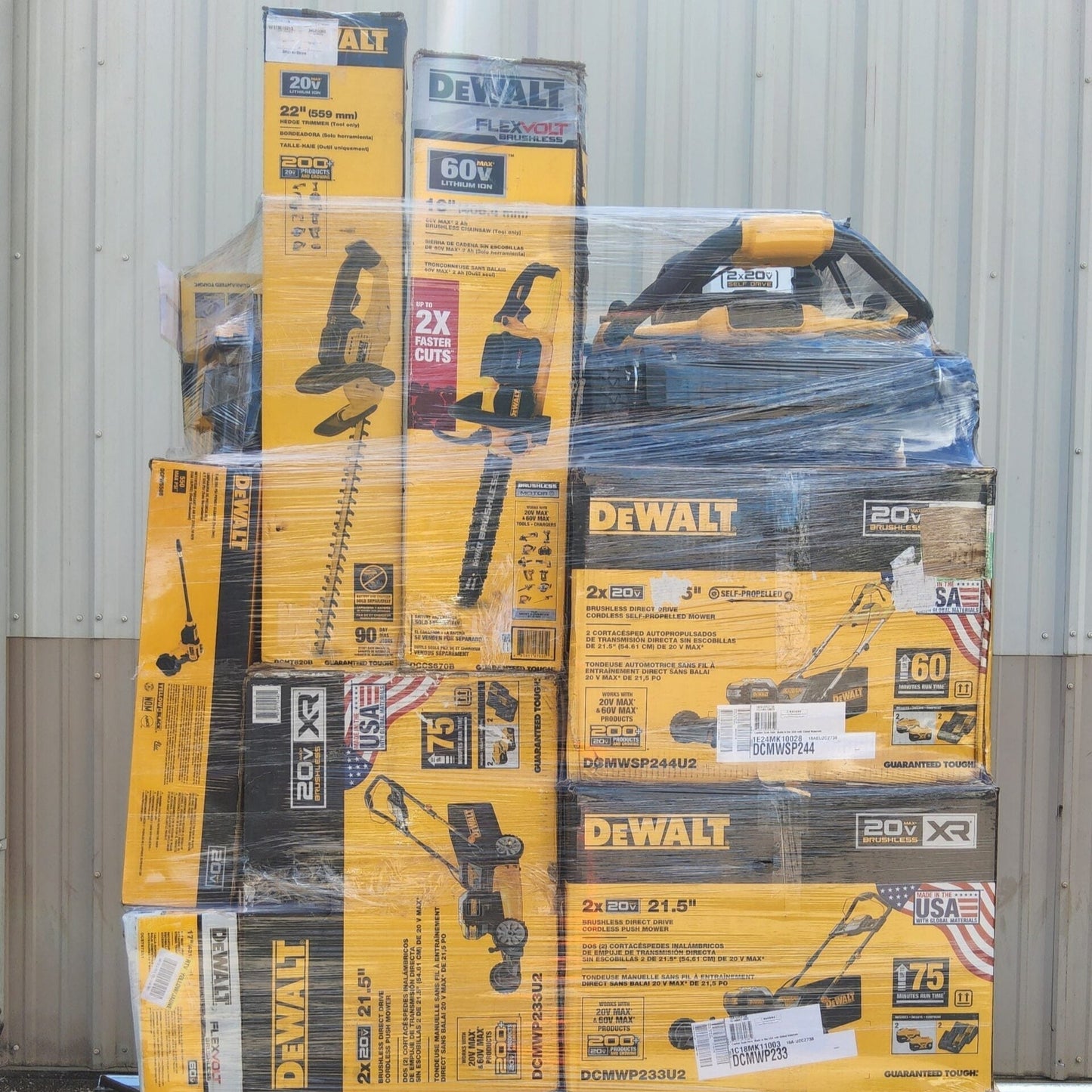 🌞Summer Sale is Heating Up!🏖️MIXED TOOLS PALLET – LOT ID: 251035 – Untested Customer Return