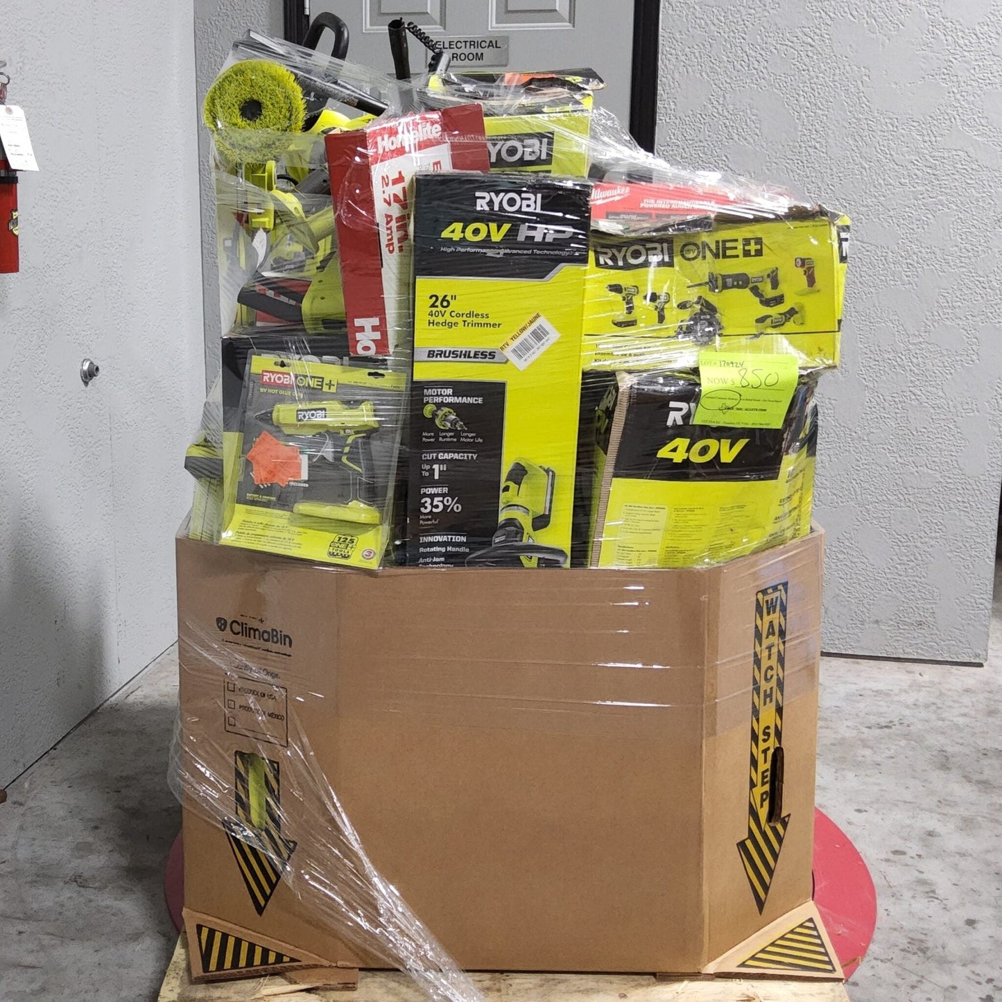 🌞Summer Sale is Heating Up!🏖️MIXED TOOLS PALLET – LOT ID: 251035 – Untested Customer Return