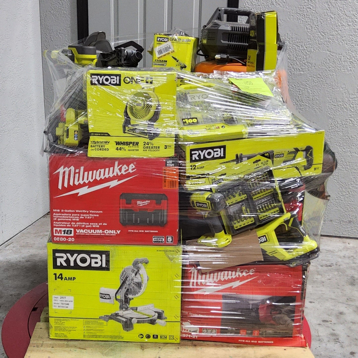 🌞Summer Sale is Heating Up!🏖️MIXED TOOLS PALLET – LOT ID: 251035 – Untested Customer Return