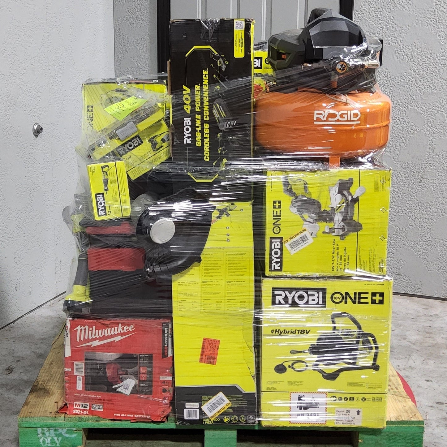 🌞Summer Sale is Heating Up!🏖️MIXED TOOLS PALLET – LOT ID: 251035 – Untested Customer Return