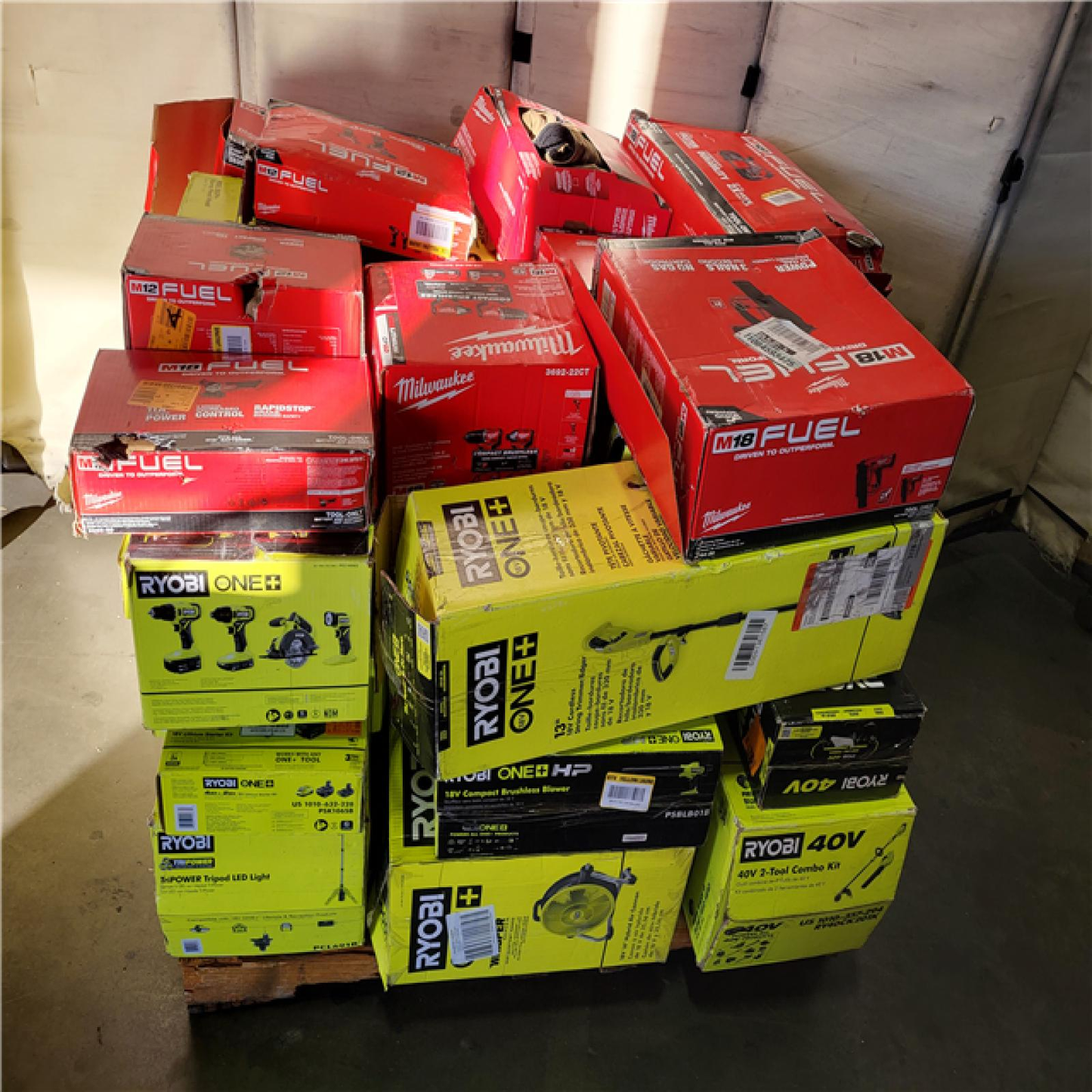 🌞Summer Sale is Heating Up!🏖️MIXED TOOLS PALLET – LOT ID: 251035 – Untested Customer Return